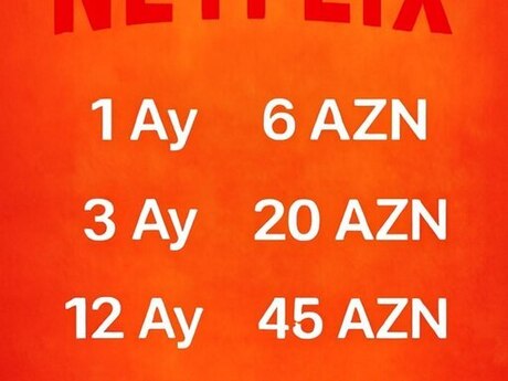 "Netflix" səhifəsi