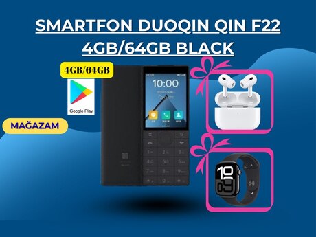 Duoqin Qin F22 4GB/64GB Black