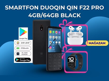 Smartfon Duoqin Qin F22 Pro 4GB/64GB Black