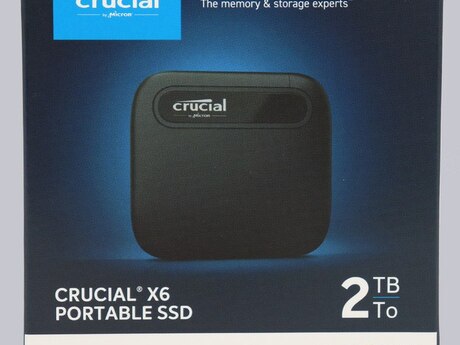 External SSD "Crucial Portable 1 TB X6" External SSD "Crucial Portable 1 TB X6"