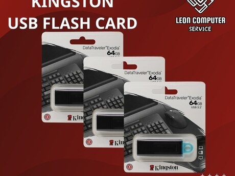 Yaddaş kartı "Kingston 64GB - USB 3.2 Flash Drive"