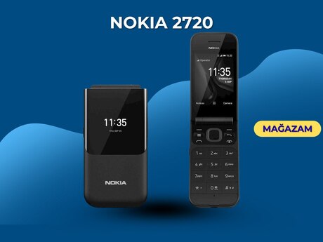 Nokia 2720 Flip Black 4GB