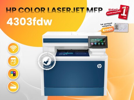 Printer "HP Color LaserJet Pro MFP 4303fdw"