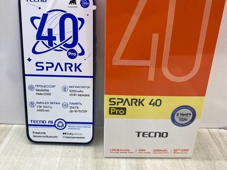 Tecno Spark 40 Pro Tundra Green 256GB/8GB