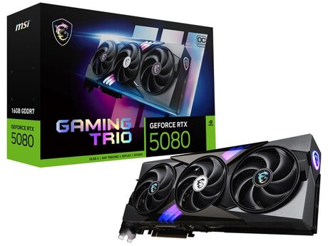 Video kart "MSI GeForce RTX 5080 16G GAMING TRIO 3X OC Graphic Card 16GB GDDR7 256-bit"