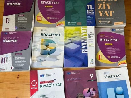 "Riyaziyyat" qayda və test topluları