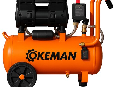Yağsız hava kompressoru "Keman 24L"