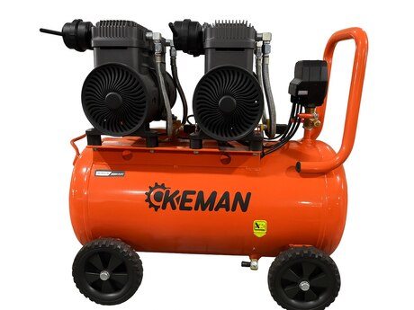 Yağsız hava kompressoru "Keman 65L" (səssiz )