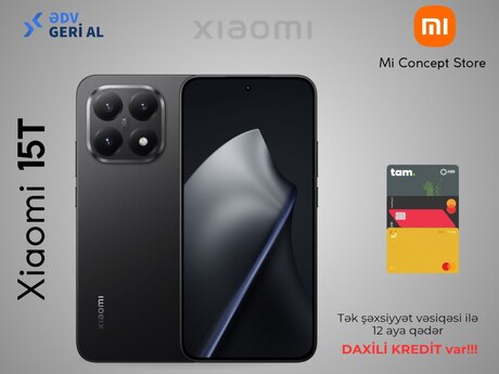 Xiaomi 15T Black 512GB/12GB