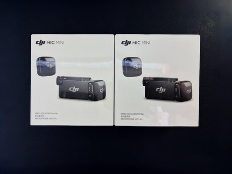 Dji Mic mini (2TX + 1RX) professional cüt naqilsiz mikrofon dəsti