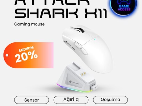Kompüter siçanı "Attack Shark X11"