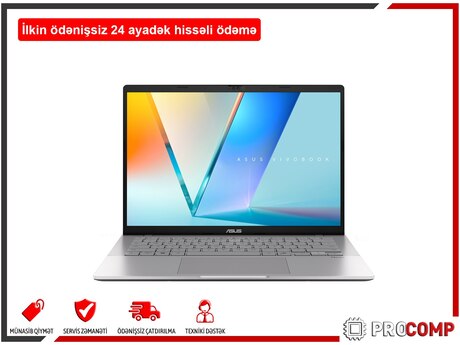Noutbuk "Asus Vivobook S14 M3407HA-SF077 90NB16E2-M00560"