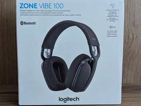 Logitech Zone Vibe 100 Lightweight Wireless Over Ear Headphones