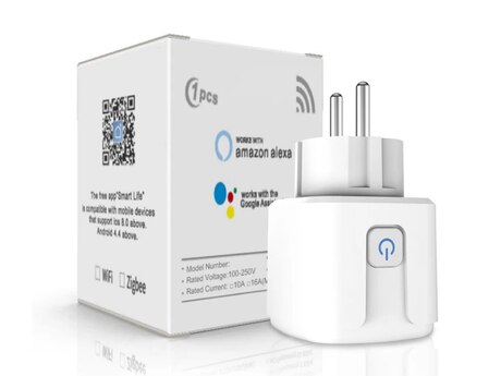 Tuya Wifi Smart Plug Socket Rozetka 20A