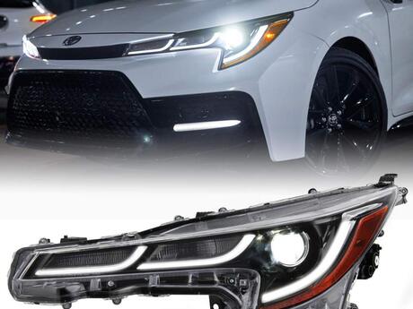 "Toyota" faraları