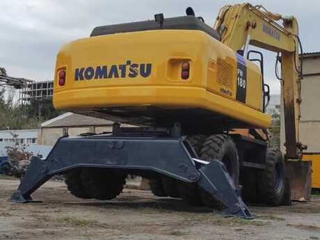 Təkərli Ekskavator "KOMATSU PW180-7, 19 ton, 2008-ci il Təkərli Ekskavator "KOMATSU PW180-7, 19 ton, 2008-ci il
