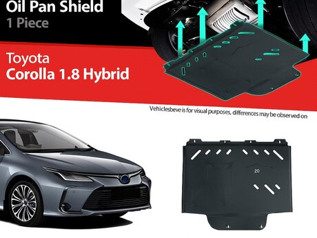 "Toyota Corolla 2019+ Pro" dəmir Karter Korpusun qorunması  