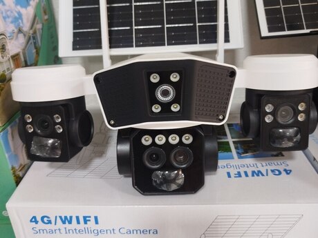 4G Sim kartlı Solar 360° FHD kamera 12MP/4K+64GB 4G Sim kartlı Solar 360° FHD kamera 12MP/4K+64GB