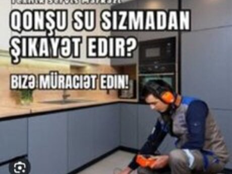 Su sızma təyini və təmiri