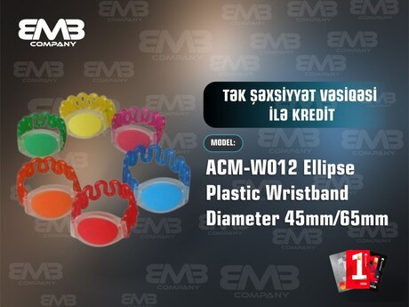 Plastik qolbaq  "ACM W012"