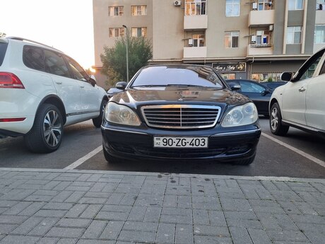 Mercedes S 320, 2000 il
