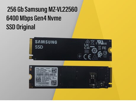 SSD "Samsung 256GB  MZ-VL22560 NVMe 6400 Mbps"