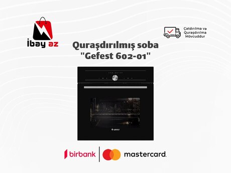 Quraşdırılmış soba "Gefest 602-01"