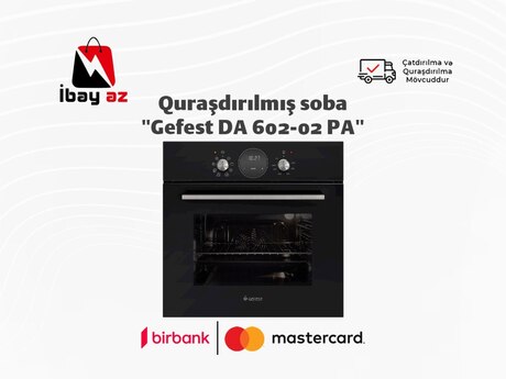 Quraşdırılmış soba "Gefest DA 602-02 PA"