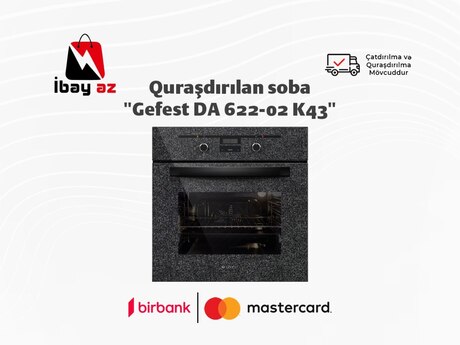 Quraşdırılan soba "Gefest DA 622-02 K43"