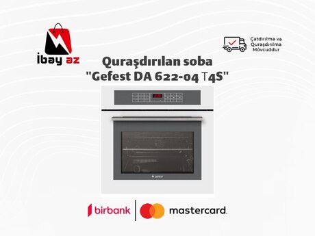 Quraşdırılan soba "Gefest DA 622-04 Т4S"