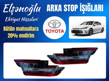 "Toyota Camry" stop işığı
