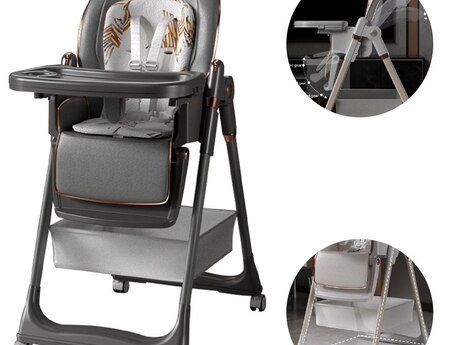 Qidalanmaq üçün uşaq oturacağı "3in1 Baby High Chair Kidilo" Qidalanmaq üçün uşaq oturacağı "3in1 Baby High Chair Kidilo"