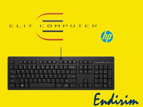 Keyboard HP 125 USB Wired Keyboard