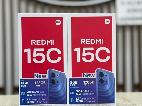 Xiaomi Redmi 15C Midnight Black 128GB/4GB