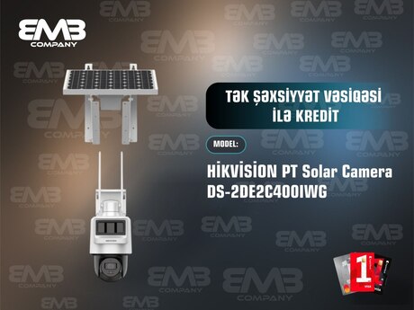 HİKVİSİON PT Solar camera DS-2DE2C400IWG
