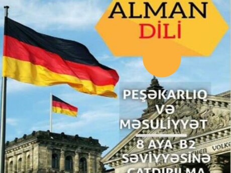 Alman dili danışıq dərsləri fərdi zəmanətli