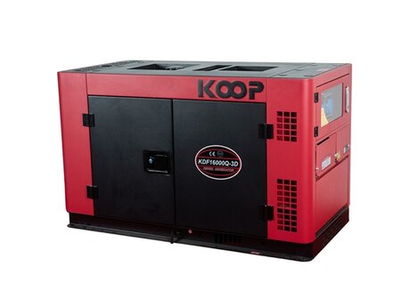 Səssiz dizel generatoru Koop KDF 16000Q 