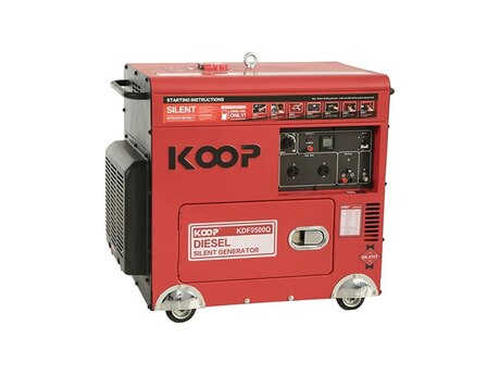 Generator səssiz dizel Koop KDF 9500Q