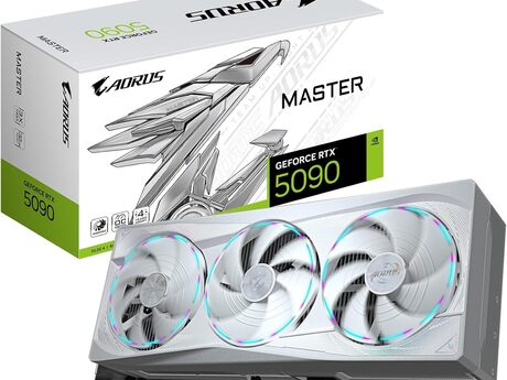Video kart GIGABYTE AORUS Master ICE RTX 5090 32GB OC GDDR7