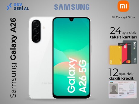 Samsung Galaxy A26 5G White 256GB/8GB