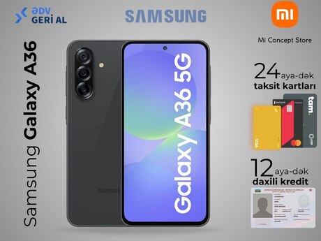 Samsung Galaxy A36 Awesome Black 128GB/8GB