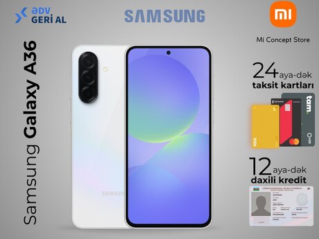 Samsung Galaxy A36 Awesome White 128GB/8GB