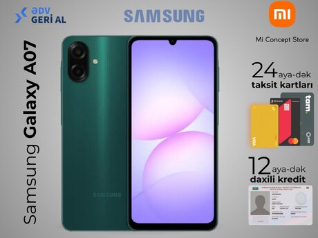 Samsung Galaxy A07 Dark Green 128GB/6GB