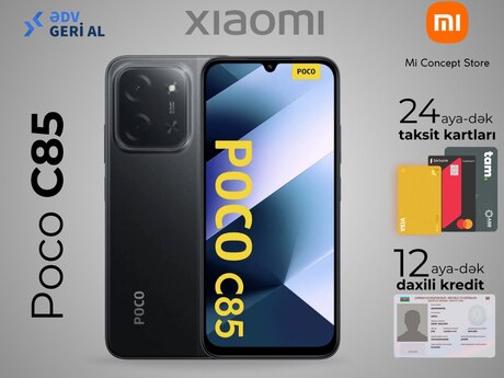 Xiaomi Poco C85 4G Black 256GB/8GB