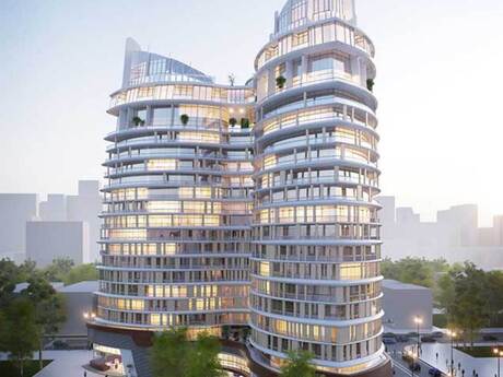 Dream Tower kompleksində 3 otaqlı yeni tikili mənzil satılır, 115 m², 354 000 AZN, şəkil 3 / 12