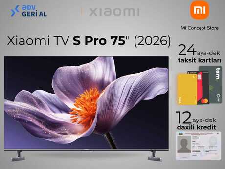 Televizor "Xiaomi TV S Pro 75" (2026)" Televizor "Xiaomi TV S Pro 75" (2026)"