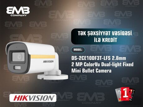 DS-2CE10DF3T-LFS 2.8mm 2MP DS-2CE10DF3T-LFS 2.8mm 2MP