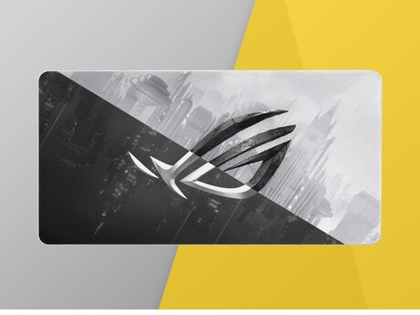 Asus ROG Black-White Logo Speed 90x40sm siçan altlığı