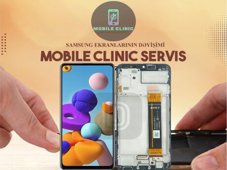Samsung ekranlarının dəyişilməsi