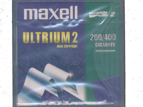 LTO Ultrium 2 (LTO-2) Data Cartridge – 200GB / 400GB Backup Tape